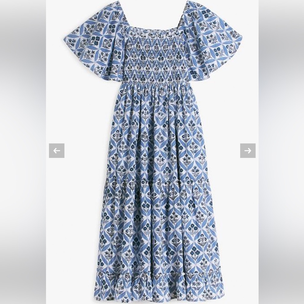 Tuckernuck Blue and White Maxi Dress
